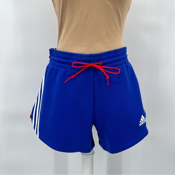 Adidas NWT womens top & shorts matching workout set S athleisure sporty athletic - Picture 8 of 16